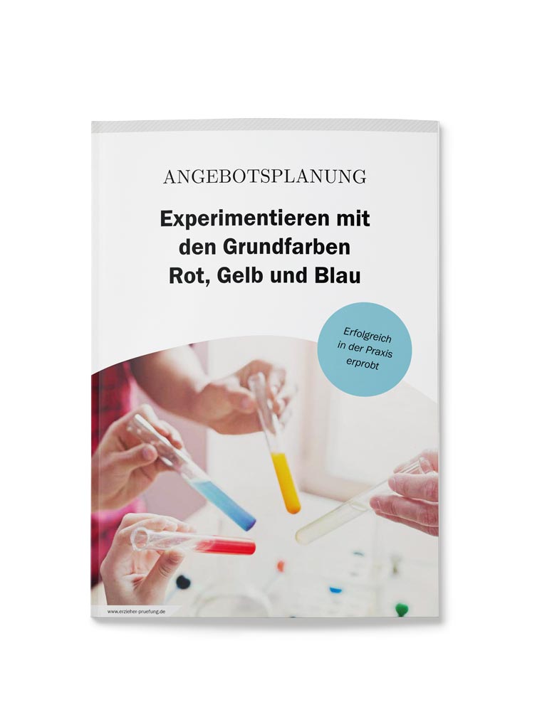 Angebotsplanung Cover Experimentieren mit Grundfarben