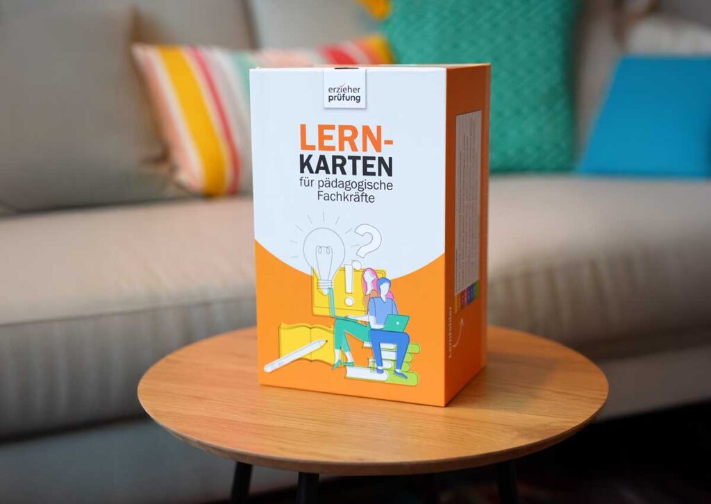 Lernkarten für die Erzieher Prüfung Ausbildung