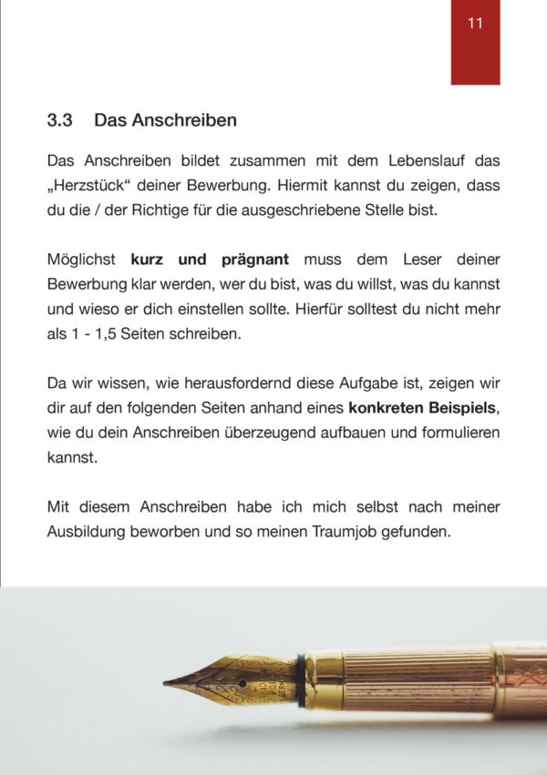 Bewerbung Erzieher Tipps Leitfaden Anschreiben