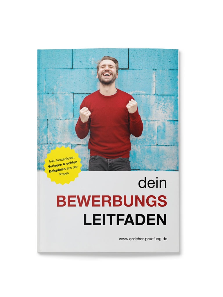 Cover Bewerbungsleitfaden Erzieher