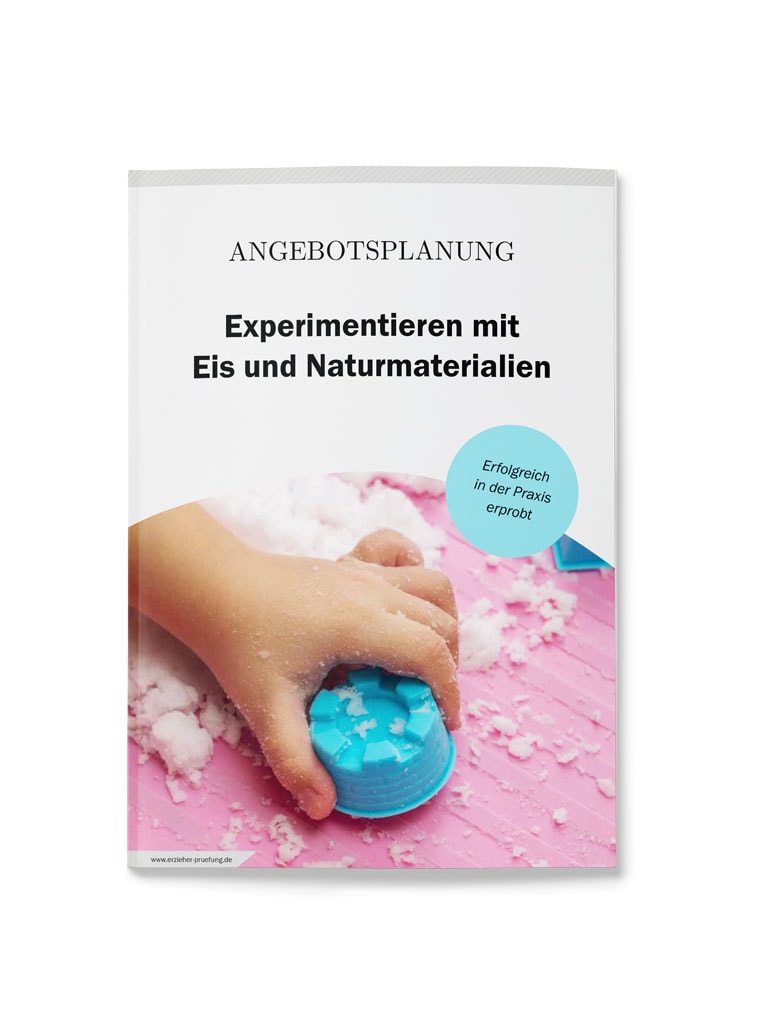 Angebotsplanung Cover Eis und Naturmaterialien