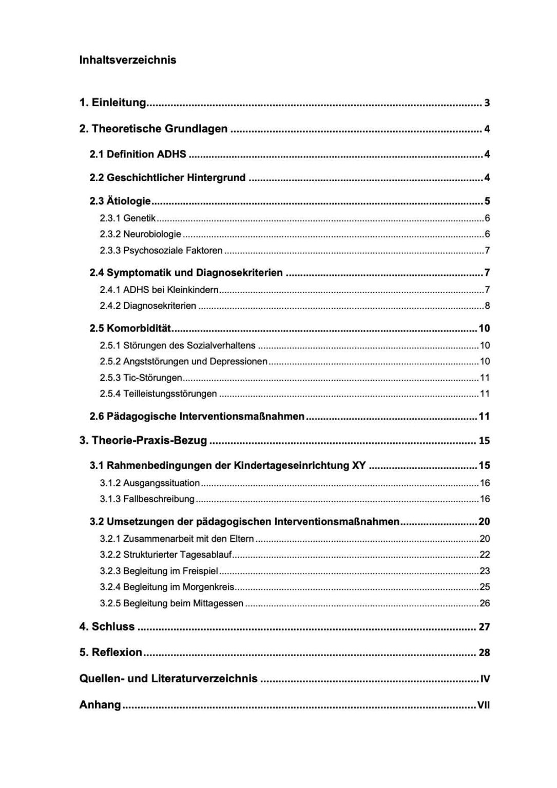 Ein Kind mit ADHS begleiten - Facharbeit [PDF-Download] – erzieher